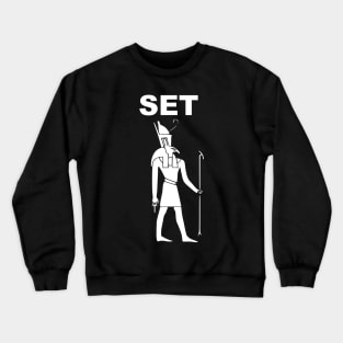 Ancient Egypt God Set Crewneck Sweatshirt